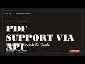 PDF Support in the Claude API Send Documents Straight to the Model Claude Master