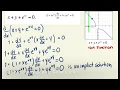Differential Equations 1 1 Explicit Implicit Solution To ODE