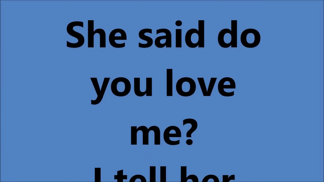 Drake - She said do you love me | Lyrics