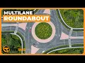 How to Use Multi-lane Roundabout How to Yield Enter and Exit Multi-lane Roundabout Traffic Circle