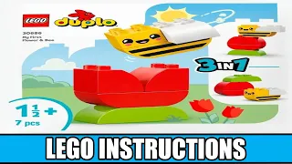 LEGO Instructions - Duplo - 30686 - My First Flower & Bee - My First