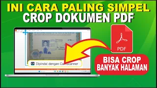 how to crop pdf documents without installing additional applications