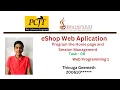 Web Programming 1 Task 7 eShop Java Institute