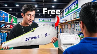 I Asked Every Badminton Store for Free Items