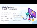 Admin Panel with Roles Permissions Codecanyon Scripts and Snippets