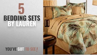 Top 10 Lauren Bedding Sets 2018 TROPICAL PALM TREE OCEAN BEACH Coastal Bedding