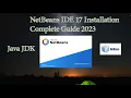 How to Install NetBeans IDE And Java JDK on Windows