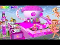 Download Lagu Rumah Yuta Mio Jadi Markas Ballerina Capucina! Baby Celine Main Seluncuran ke Kolam Renang 🎀🏊