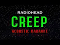 Download Lagu Creep - Radiohead  //  Acoustic Guitar Karaoke With Lyrics