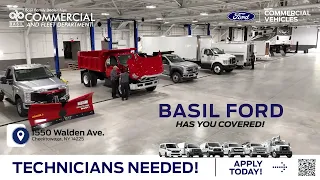 Introducing Basil Ford Pro Elite Commercial Service Center