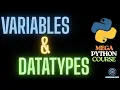 Variables and Datatypes Mega Python Course Quantum Gate