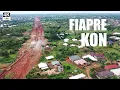 Fiapre KON luchtfoto in Sunyani West Ghana 4K