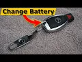 How to Change Mercedes Benz Remote Key Battery TRICK To Open It