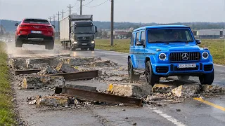 Cars vs Rocks Challenge #3 in BeamNG Drive!