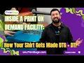 How Print on Demand Actually Works DTG DTF Facility Tour PrintSage