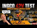 Testing the 600Nm 42V Ingco Cordless Impact Wrench - Better than the 20V Tools