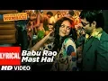 Download Lagu Lyrical: Babu Rao Mast Hai | Once Upon A Time In Mumbai | Pritam | Emraan Hashmi, Amy Kingston