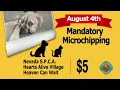 Clark County To Require Pet Microchipping Starting August 4
