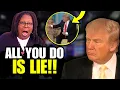 Whoopi Goldberg WALKS OFF After Donald Trump SAID THIS to her face LIVE On Her Show