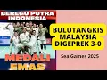 Kemenangan 3-0 tanpa balas 2 set langsung 