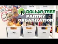 PANTRY ORGANIZATION hobby lobby stickers DOLLAR TREE bins