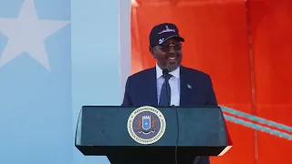 Hadaljeedinta Madaxweynaha JFS Xasan Sheekh ee Munaasabadda soo dhoweynta markabka qodista shidaalka