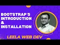 Introduction to Bootstrap v5 2 Different ways of installing Bootstrap via npm CDN - CSS3