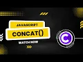 concat method in javascript javascript string concatination javascript string tutorial in tamil