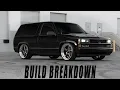 Build Breakdown 98 Chevy Tahoe 2 door lowered on Welds 4K