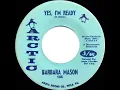 1965 HITS ARCHIVE: Yes, I’m Ready - Barbara Mason