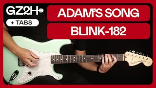 Adam s Song Guitar Tutorial Blink 182 Guitar Lesson Rhythm Lead