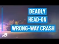 3 killed in head-on wrong-way crash on Airport Freeway in Fort Worth NBCDFW