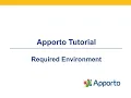 Student Tutorial Required Environment for using Apporto