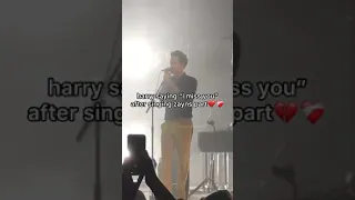 Harry Saying 𝐈 𝐌𝐢𝐬𝐬 𝐘𝐨𝐮 After Singing Zayn S Part ONE DIRECTION Zarry 
