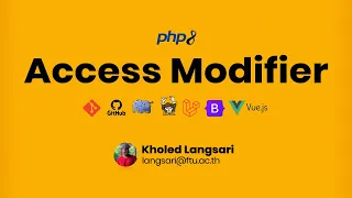 PHP - Access Modifier PHP Object-Oriented Programming OOP Part 6