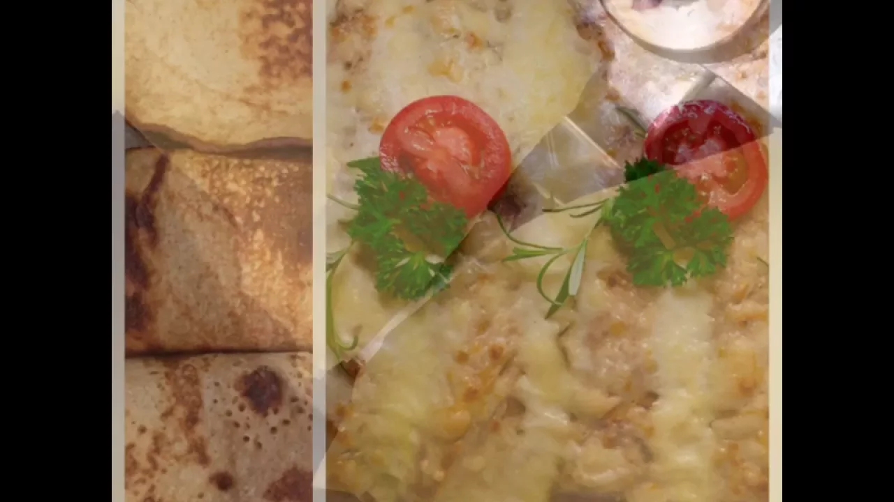 How to make Crepes | Sweet Crepes With Creme Cheese | French Crepe Recipe. 