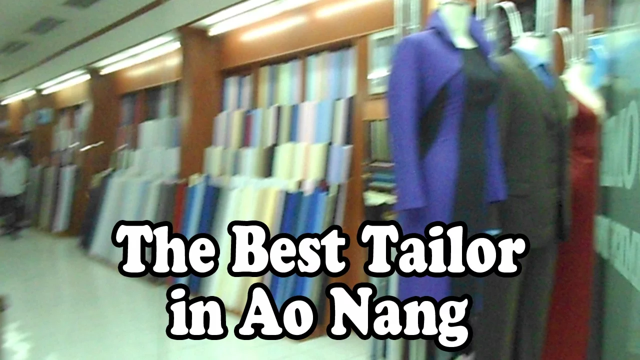 The best tailor in Ao Nang, Krabi, Thailand: The Amarin. Tailor shopping for shirts & suits