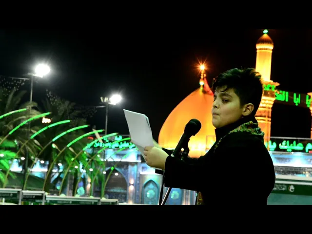 ⁣ملا حسن المجتبى نعي مفجع في العتبه الحسينيه المقدسه