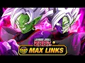 WTF IS THIS EZA LEVEL 10 LINKS 100 EZA AGL FUSION ZAMASU DBZ Dokkan Battle