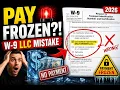 How to Fill Out US W-9 Form in 2026 The LLC Mistake That Freezes Pay