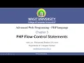 22 PHP Flow Control if If else If else if Statement