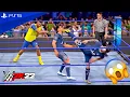 Download Lagu WWE 2K22 - Messi \u0026 Ronaldo vs. Mbappe \u0026 Haaland - Tag Team Championship Match | PS5™ [4K60]