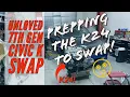 Project Bruised Civic K24 Swapping the 7th Gen Civic