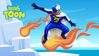 SUPER FOCA DESCOBRE SEU NOVO PODER ARROTO EXPLOSIVO !!!