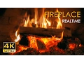 Download Lagu 4K realtime open haard - Ontspannende brandende video - 3 uur - Geen lus - Ultra HD - 2160p