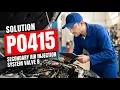 HOW TO FIX P0415 OBD II ERROR CODE - Secondary Air Injection System Valve B