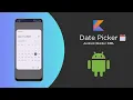 Date Picker using Kotlin in Android Studio 2023 Android Date Picker Dialog Example