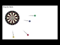 Dartboard Draggable jQuery Example