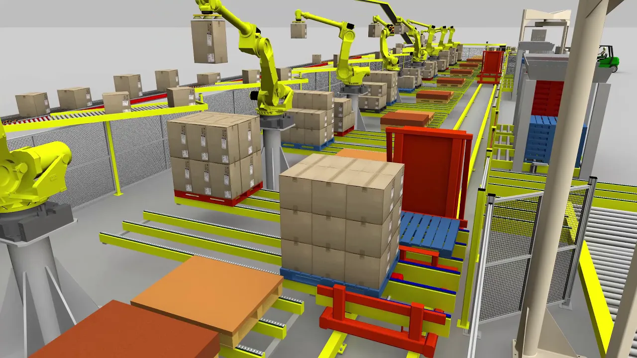 Sage Automation 3D industrial animation demo video