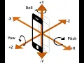 Android App Demonstrating a Sensor -